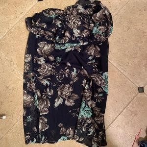 Tube top dress